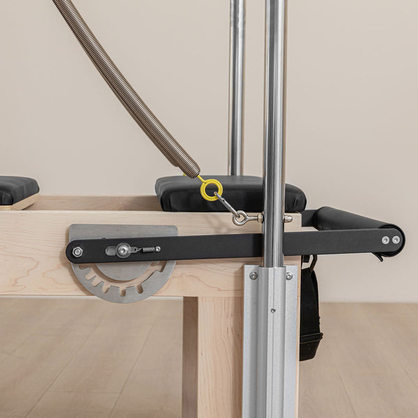 Lifespan Fitness Contour Cadillac Pilates Reformer with Full Trapeze Table (Black) Awezingly