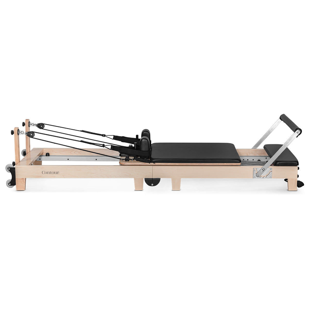 Lifespan Fitness Contour 2 Folding Wood Pilates Reformer Set Lifespan