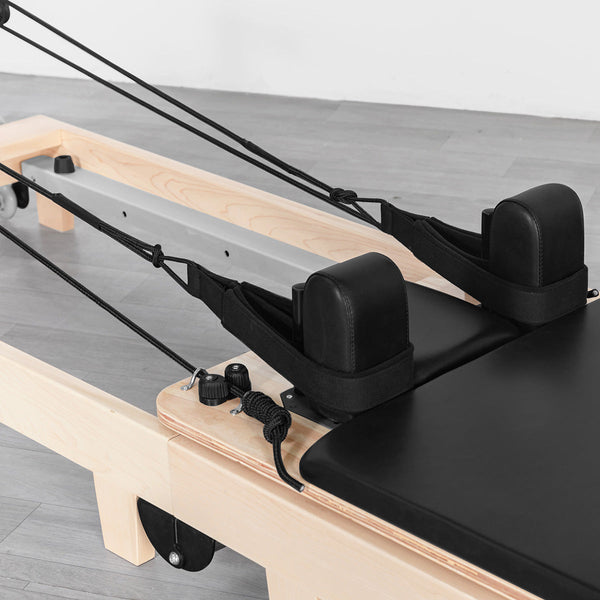 Lifespan Fitness Contour 2 Folding Wood Pilates Reformer Set Lifespan