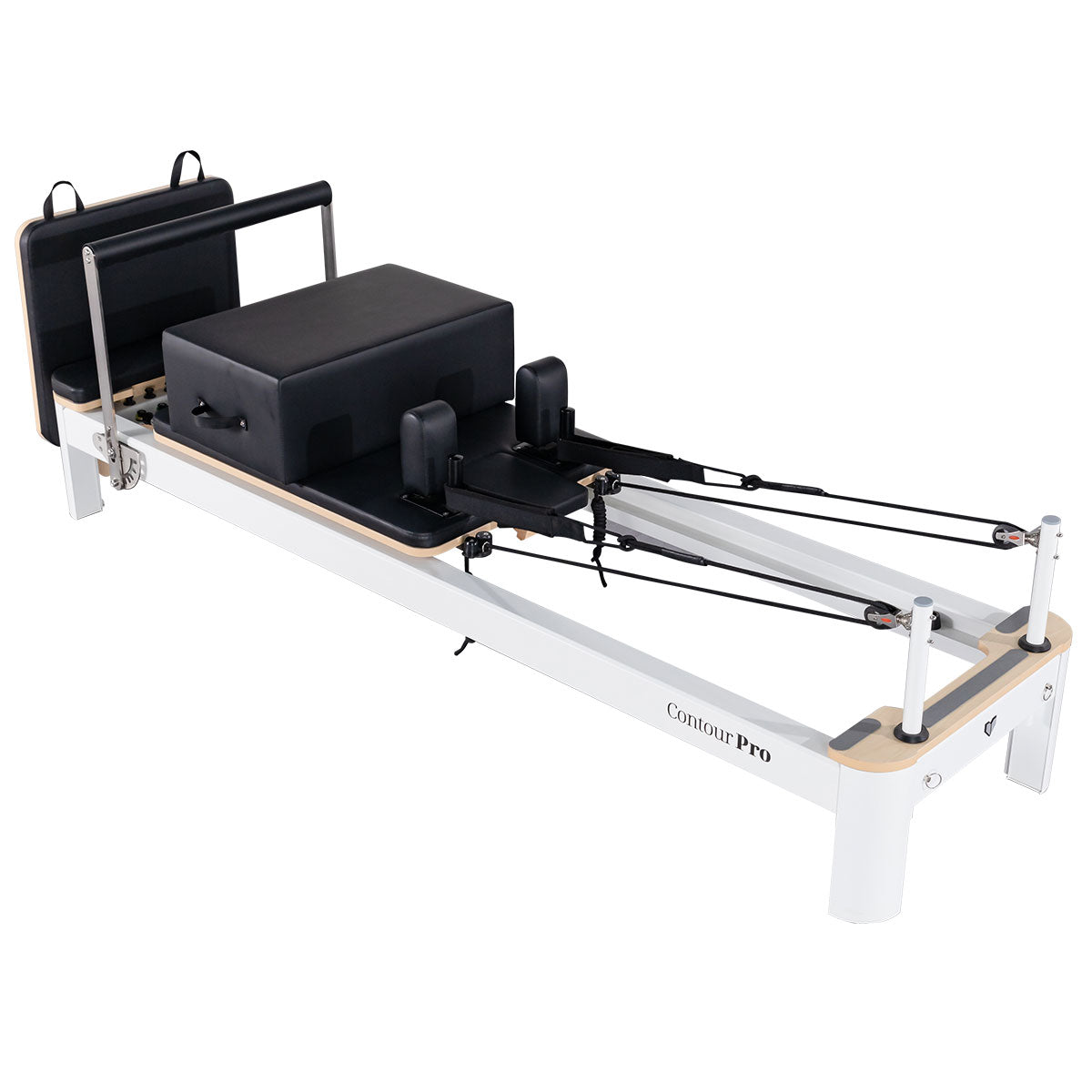 Lifespan Fitness Contour Pro Studio Aluminium Reformer Pilates Bed Set Lifespan