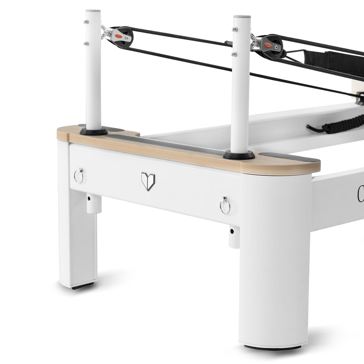 Lifespan Fitness Contour Pro Aluminum Pilates Reformer Bed Set (Beige) Lifespan
