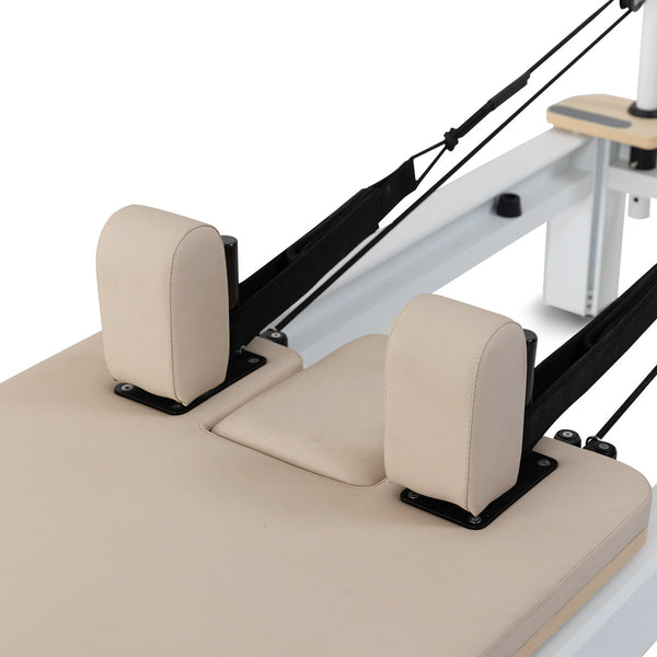 Lifespan Fitness Contour Pro Aluminum Pilates Reformer Bed Set (Beige) Lifespan