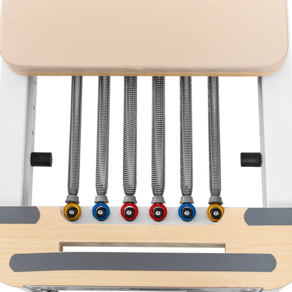 Lifespan Fitness Contour Studio Commercial Pilates Reformer Bed Set (Beige) Lifespan