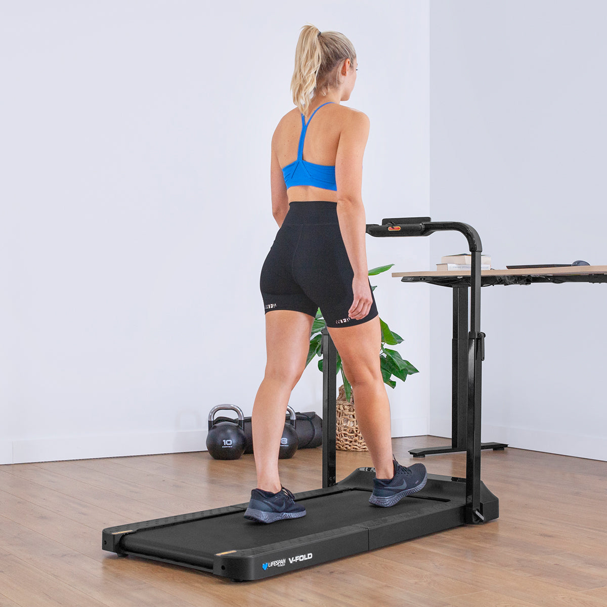 Lifespan Fitness V-FOLD Treadmill with SmartStride Awezingly