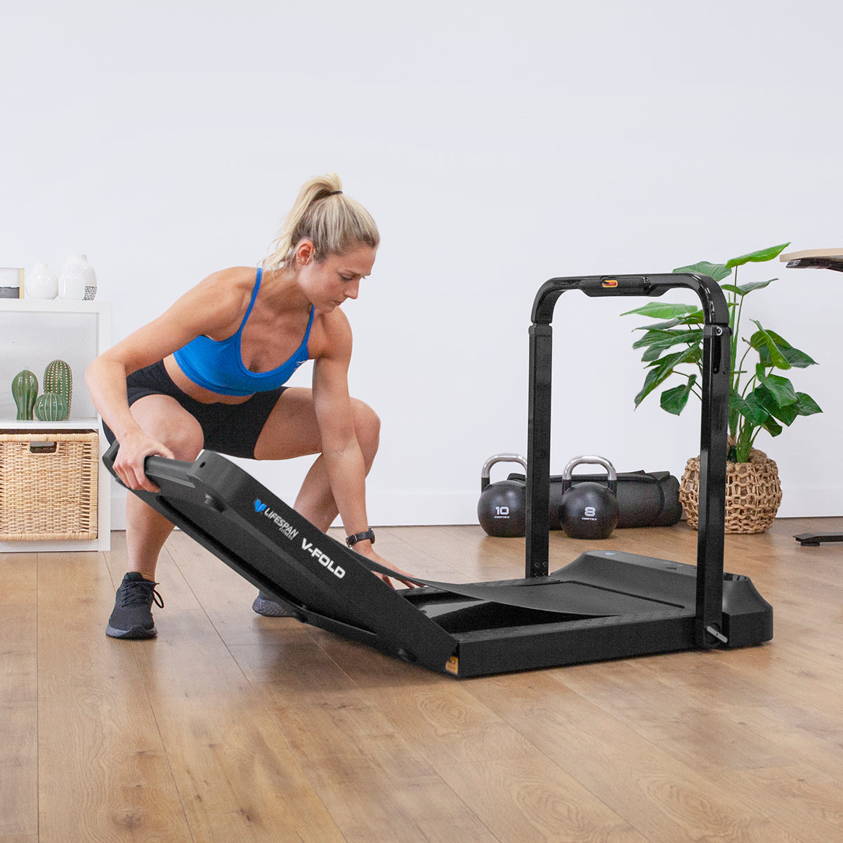 Lifespan Fitness V-FOLD Treadmill with SmartStride Awezingly