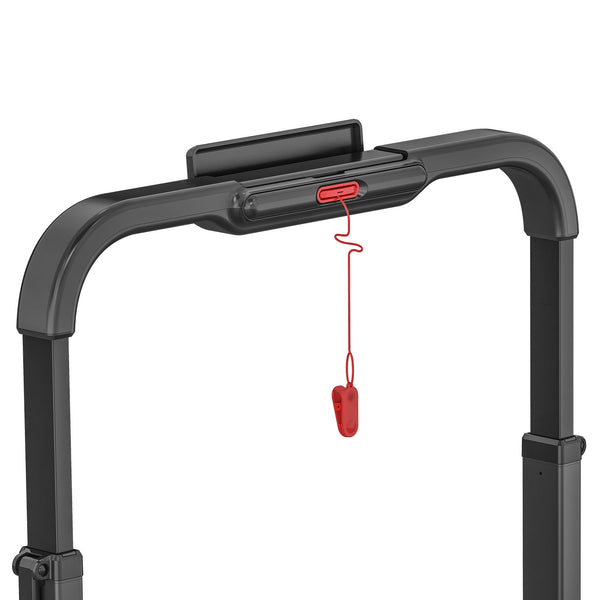 Lifespan Fitness V-FOLD Treadmill with ErgoDesk Automatic Standing Desk 1500mm in White/Black Awezingly