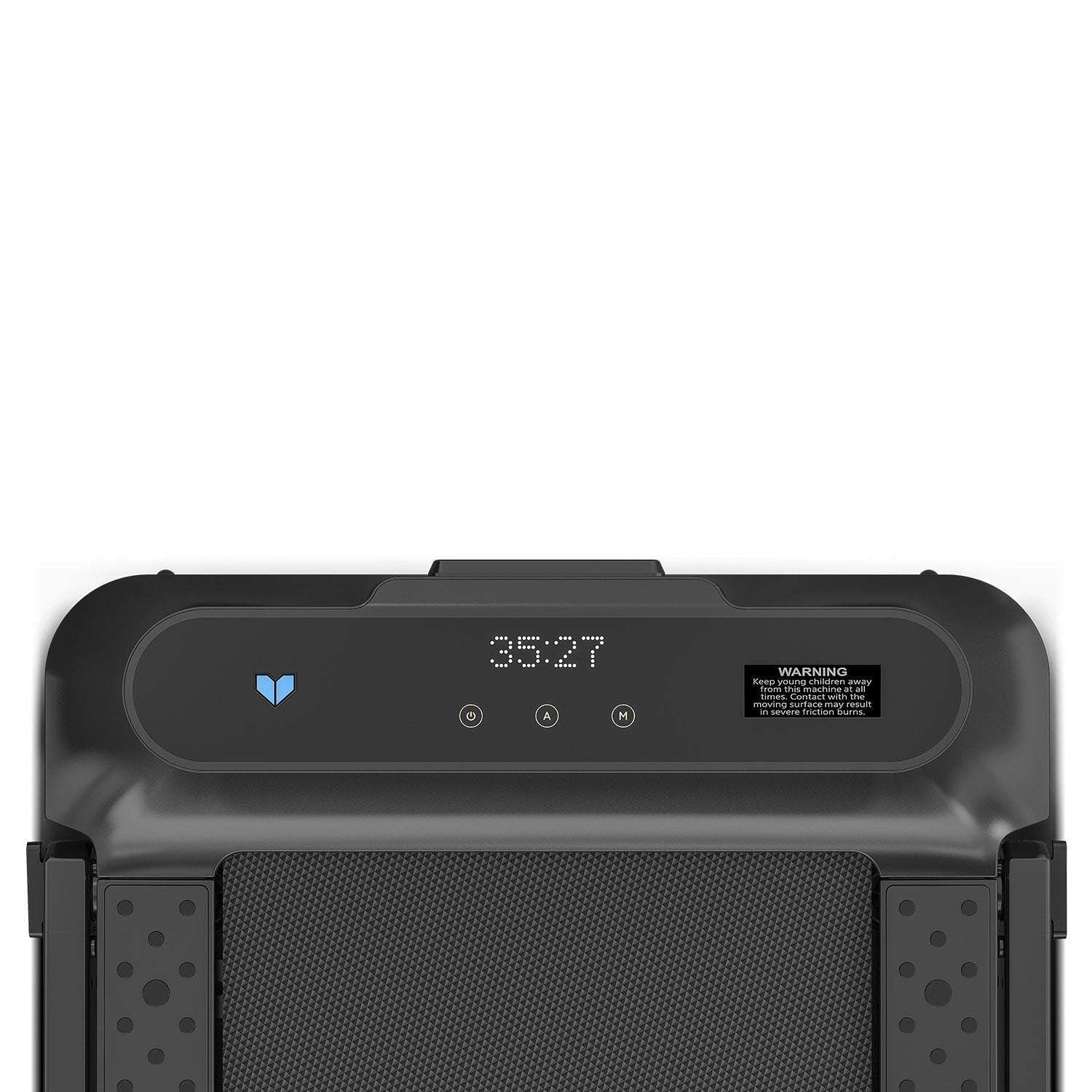 Lifespan Fitness V-FOLD Treadmill with ErgoDesk Automatic Standing Desk 1800mm in White/Black Awezingly