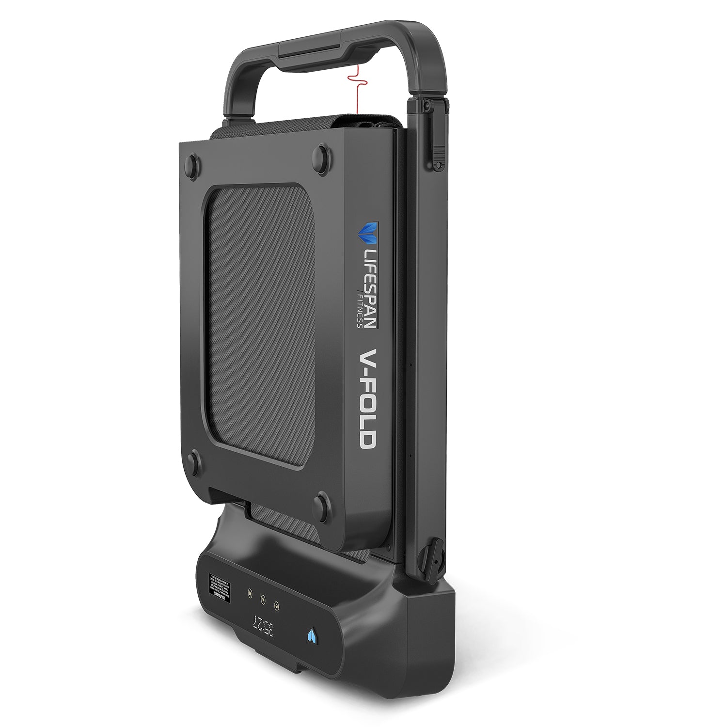 Lifespan Fitness V-FOLD Treadmill with ErgoDesk Automatic Standing Desk 1500mm in Oak/Black Awezingly