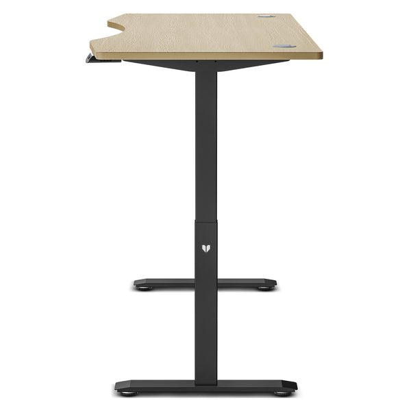 Lifespan Fitness V-FOLD Treadmill with ErgoDesk Automatic Standing Desk 1500mm in Oak/Black Awezingly