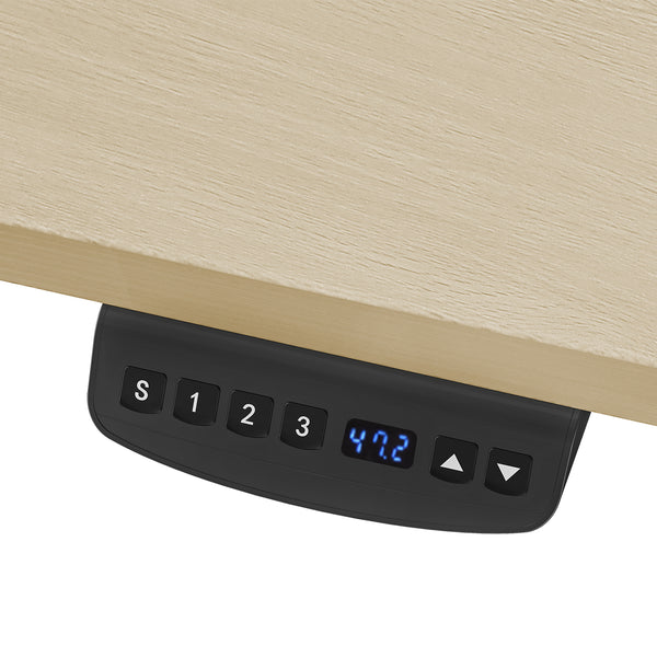 Lifespan Fitness V-FOLD Treadmill with ErgoDesk Automatic Standing Desk 1500mm in Oak/Black Awezingly