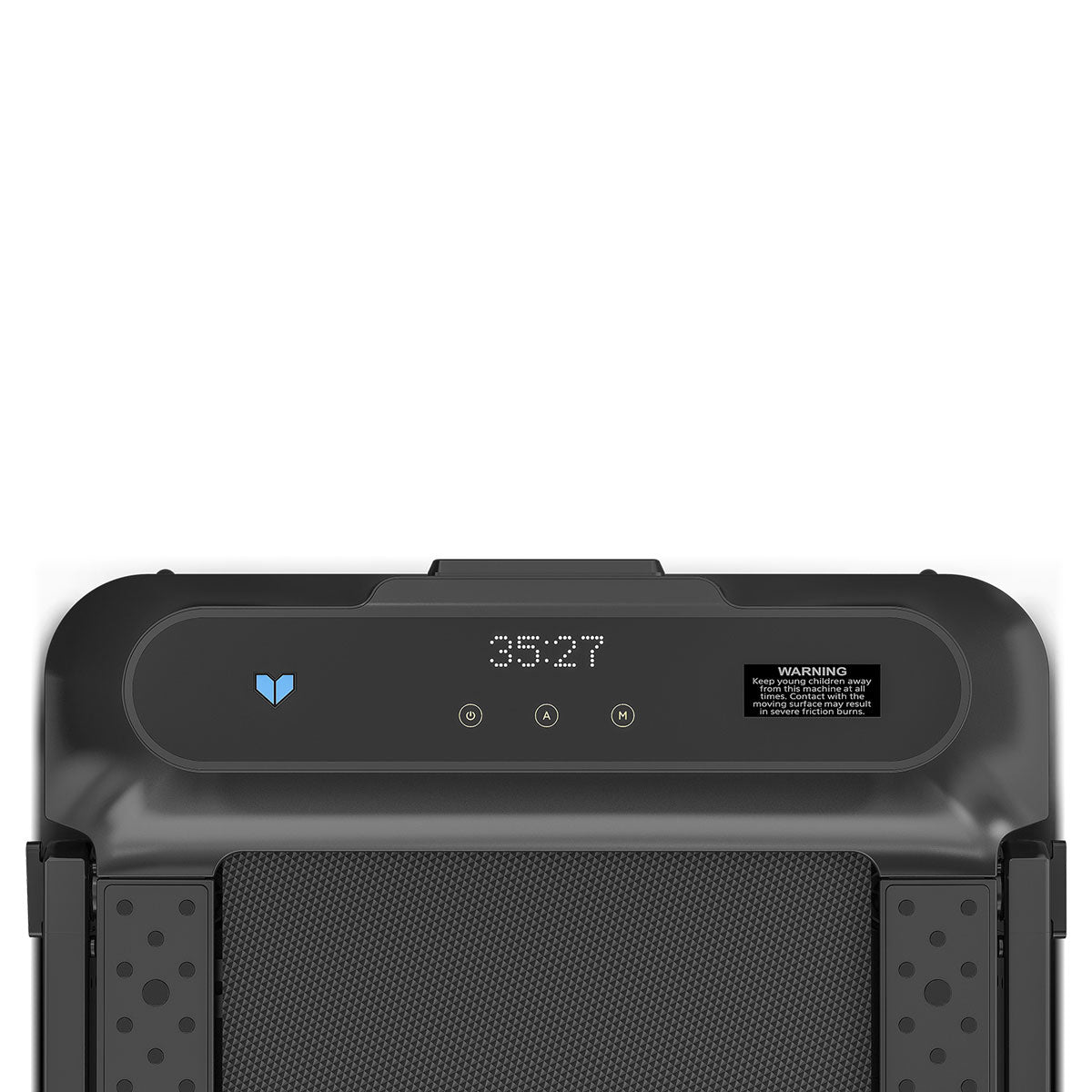 Lifespan Fitness V-FOLD Treadmill with ErgoDesk Automatic Standing Desk 1500mm in White/Black with Cable Management Awezingly