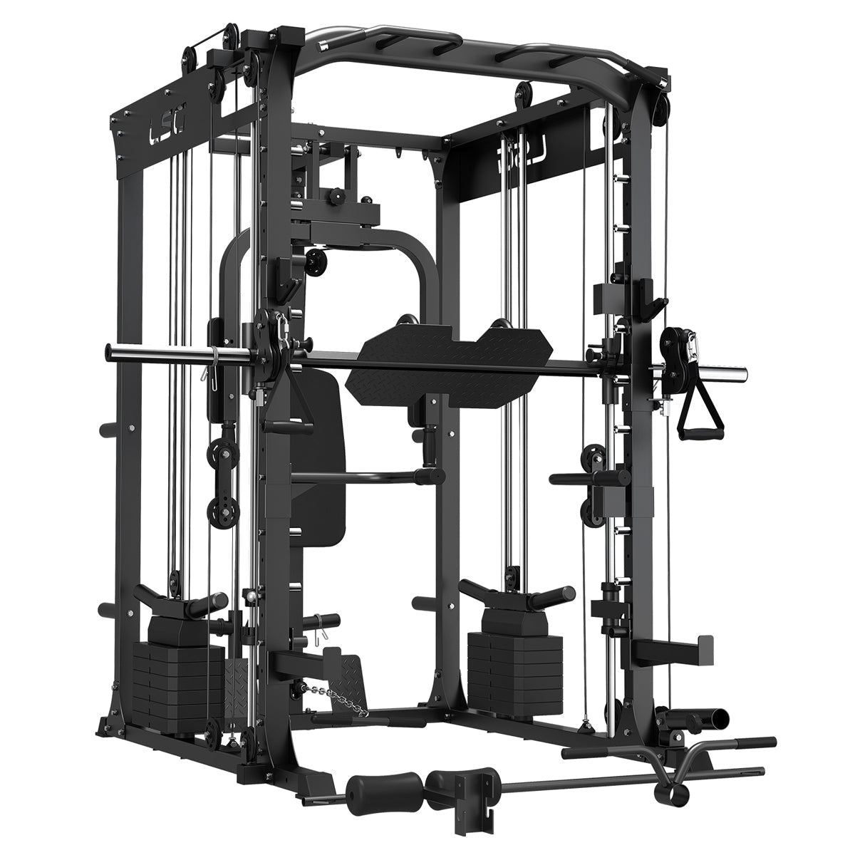 LSG GRK200 10-in-1 Home Gym Station, Power Rack, Smith Machine and Cable Crossover lsg