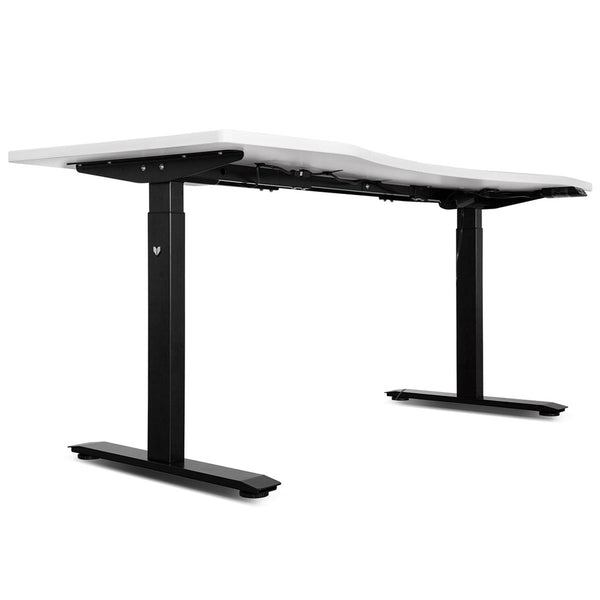 LSG Nimbus Walking Pad Treadmill + ErgoDesk Automatic Standing Desk 1800mm (White) Awezingly