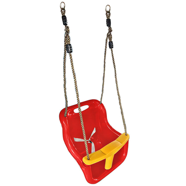 Lifespan Kids Baby Seat - Red & Yellow (Short Rope, 54cm) Lifespan