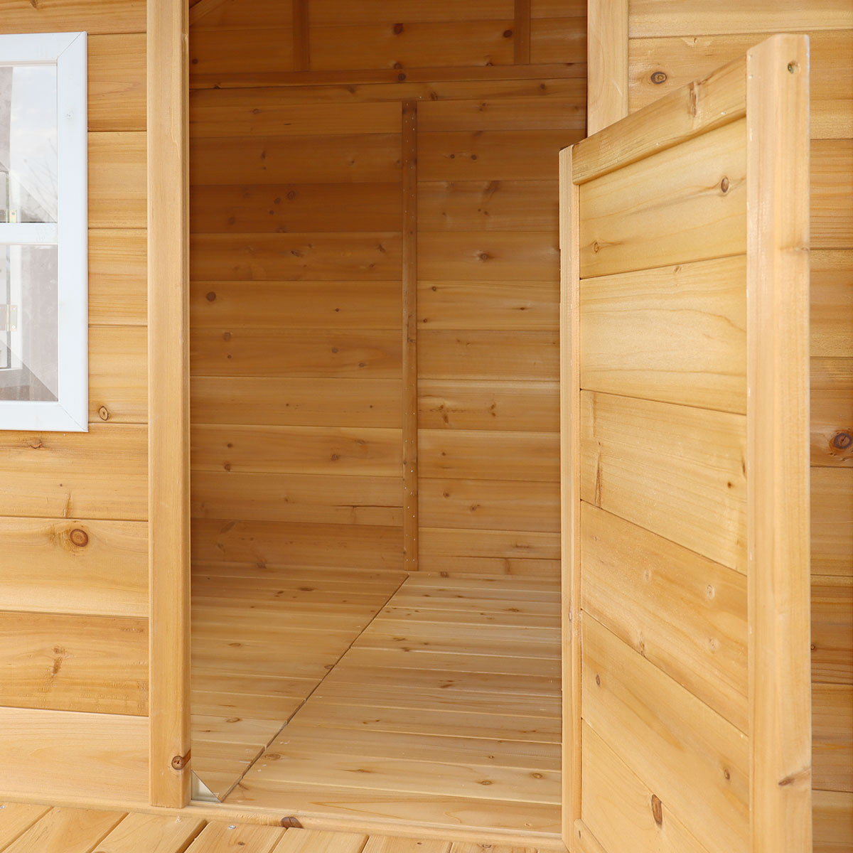 Lifespan Kids Archie Elevated Cubby House with Green Slide Lifespan