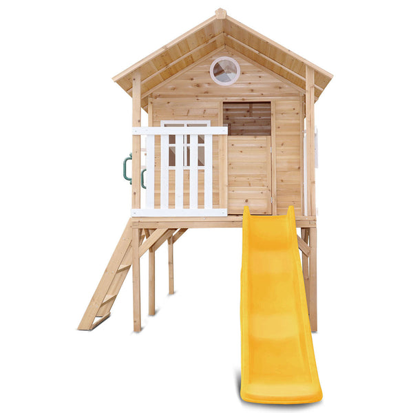 Lifespan Kids Archie Cubby House (Elevated) with 1.8m Slide (Green) Awezingly
