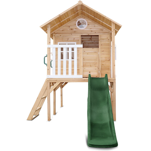 Lifespan Kids Archie Cubby House (Elevated) with 1.8m Slide (Yellow) Awezingly