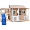 Lifespan Kids Finley Cubby House with 1.8m Slide (Blue)