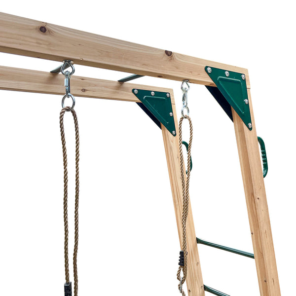 Lifespan Kids Kingston Cubby House with 2.2m Slide (Pastel Blue) Awezingly