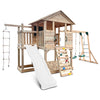 Lifespan Kids Kingston Cubby House with 2.2m Slide (White)