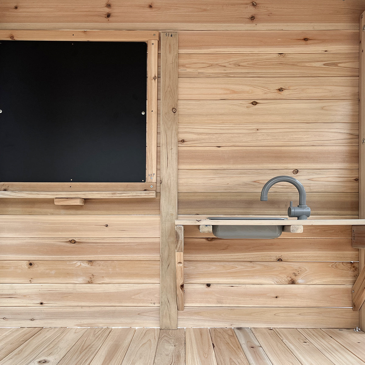 Lifespan Kids Kingston Cubby House with 2.2m Slide (White) Awezingly