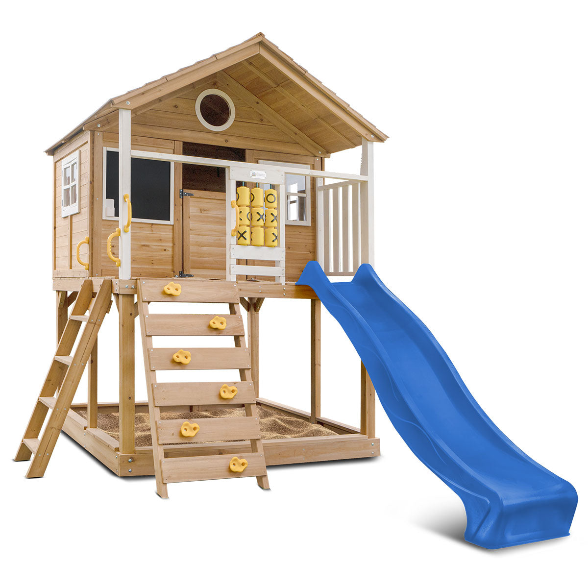 Lifespan Kids Warrigal Cubby House with 2.2m Slide (Blue) Awezingly