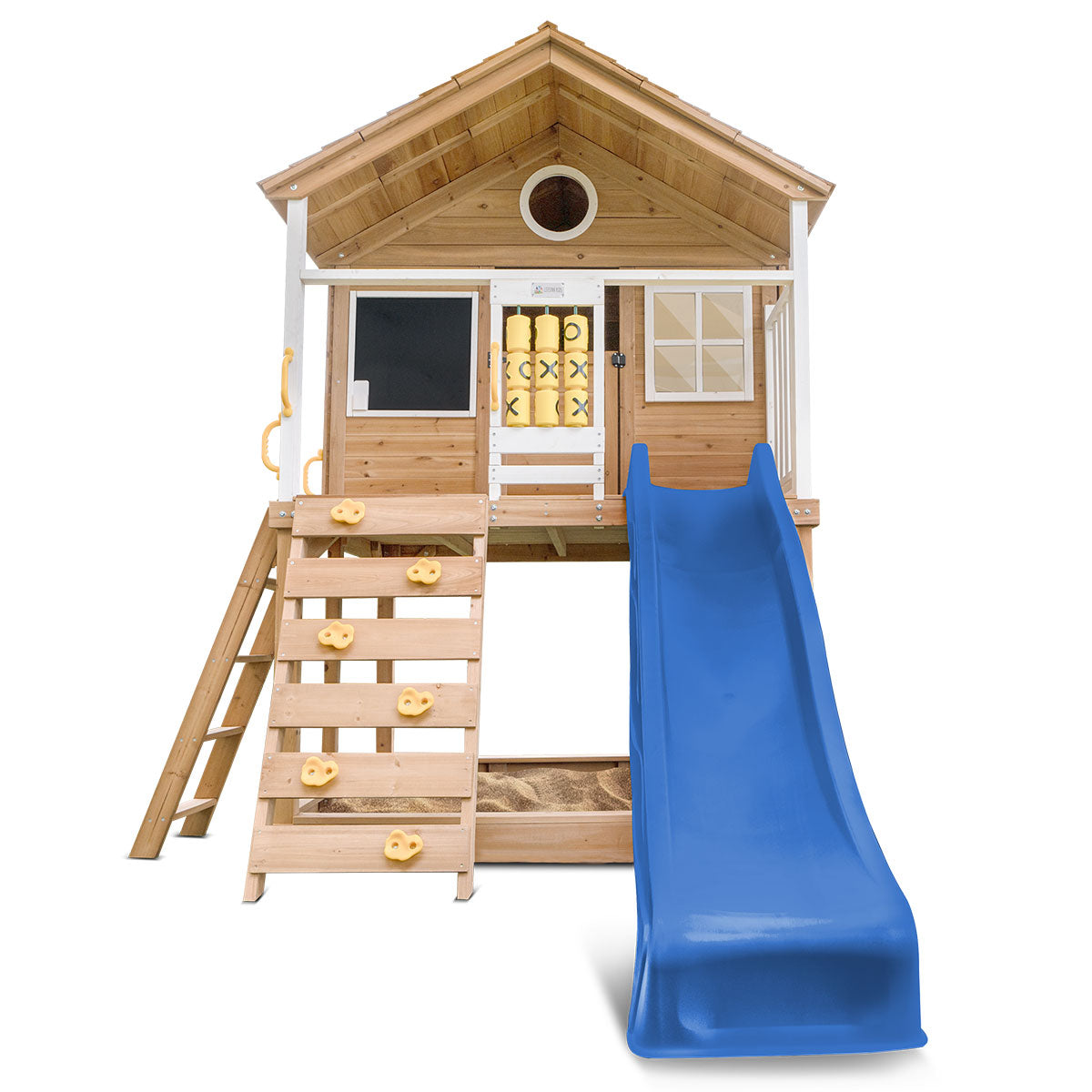 Lifespan Kids Warrigal Cubby House with 2.2m Slide (Blue) Awezingly