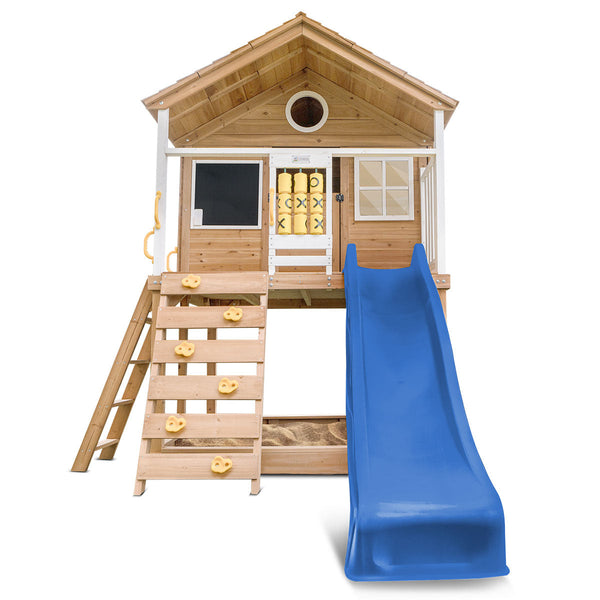 Lifespan Kids Warrigal Cubby House with 2.2m Slide (Blue) Awezingly