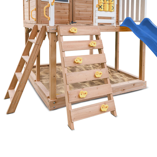 Lifespan Kids Warrigal Cubby House with 2.2m Slide (Blue) Awezingly