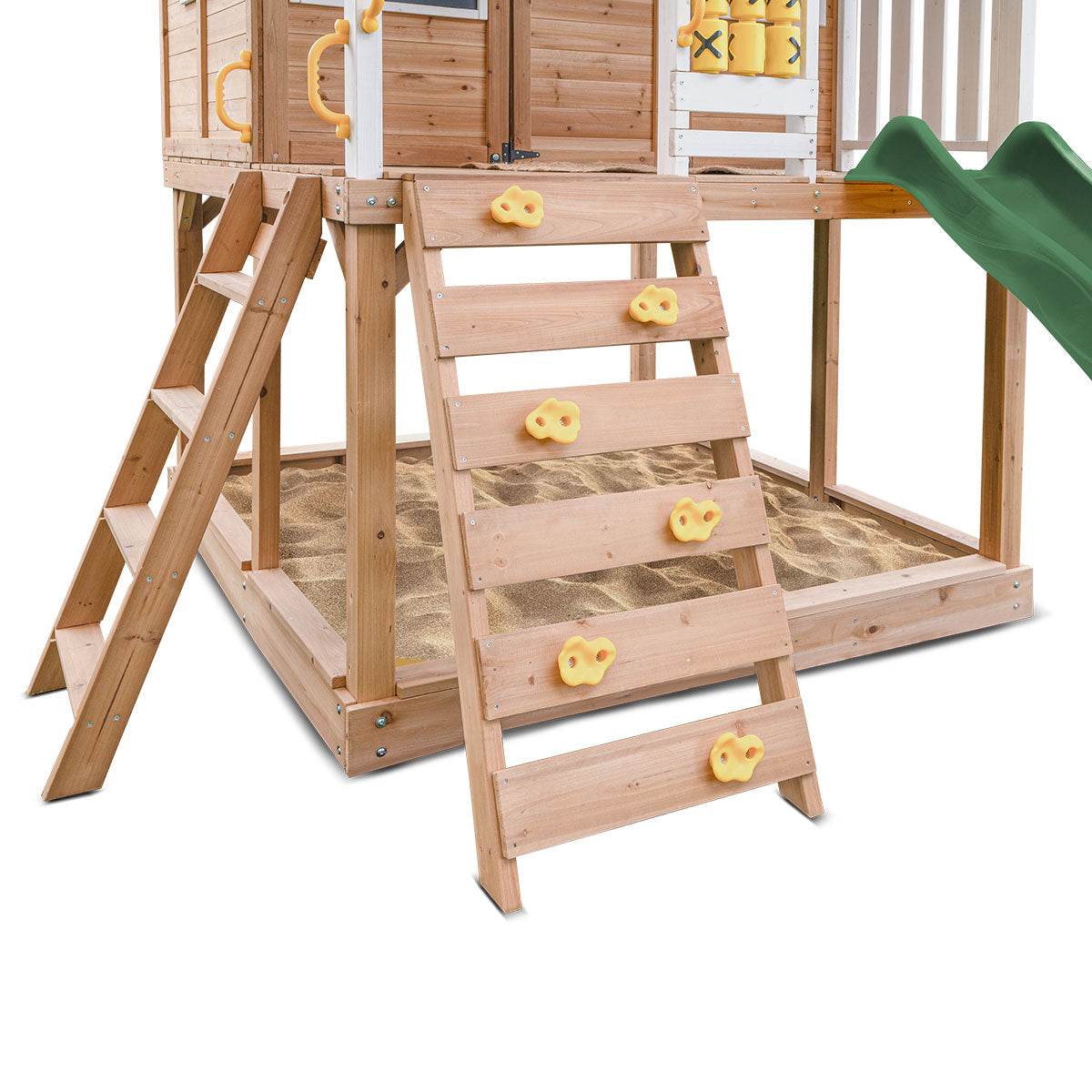 Lifespan Kids Warrigal Cubby House with 2.2m Slide (Green) Awezingly