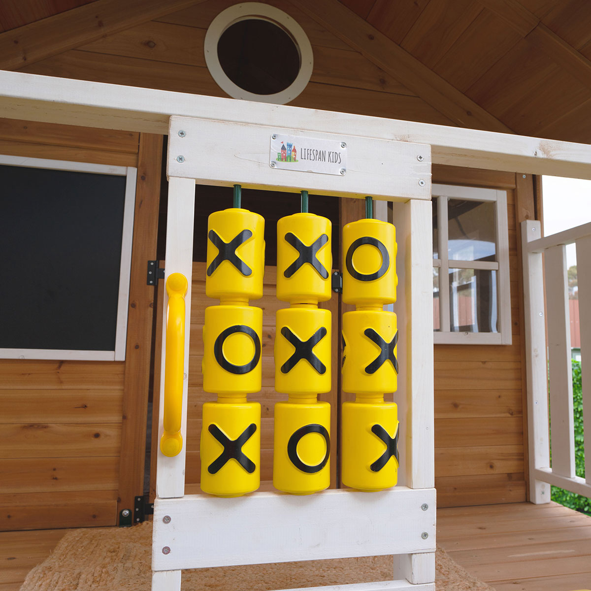 Lifespan Kids Warrigal Cubby House with 2.2m Slide (Yellow) Awezingly