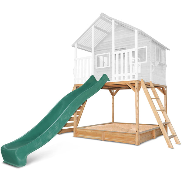 Lifespan Kids Elevation Kit and Green Slide to suit Winchester Cubby House Only Lifespan