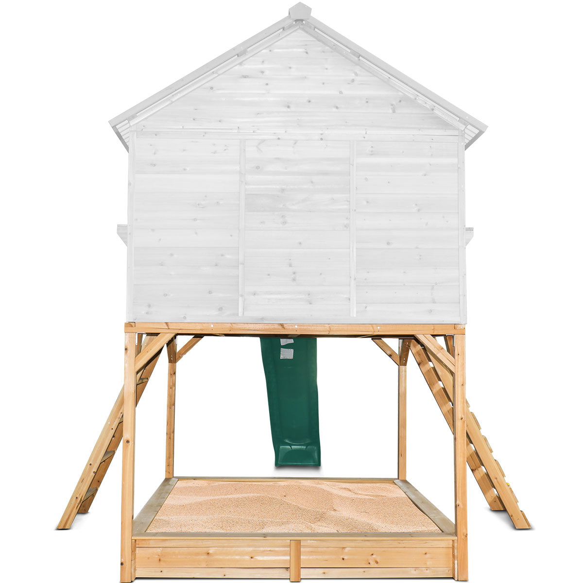 Lifespan Kids Elevation Kit and Green Slide to suit Winchester Cubby House Only Lifespan