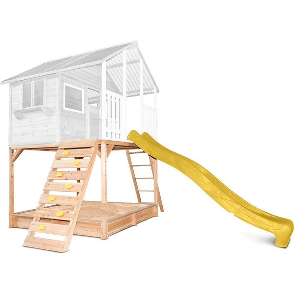 Lifespan Kids Elevation Kit and Yellow Slide to suit Winchester Cubby House Only Lifespan