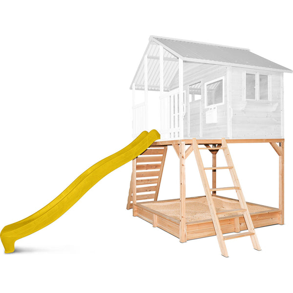 Lifespan Kids Elevation Kit and Yellow Slide to suit Winchester Cubby House Only Lifespan
