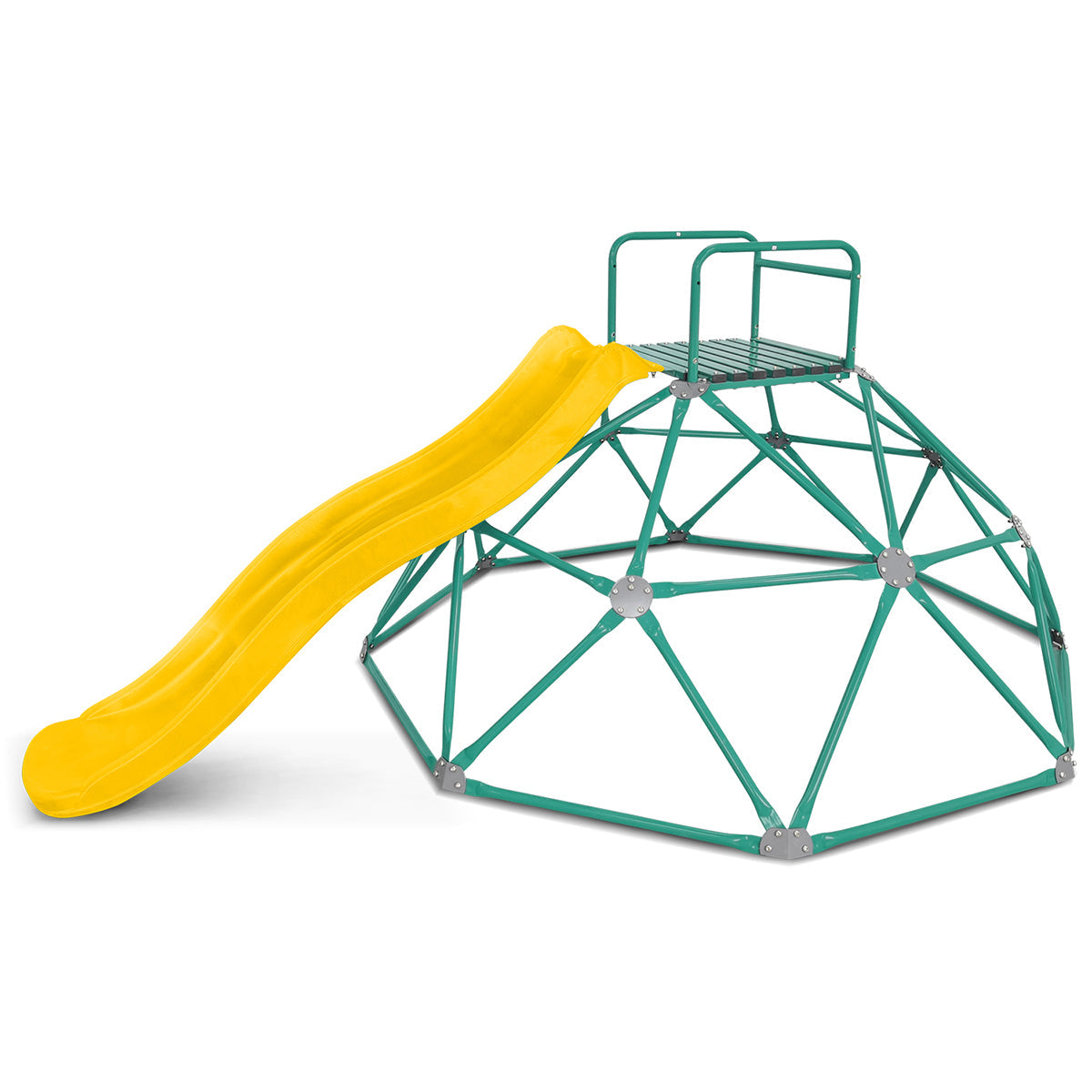 Lifespan Kids Summit 2.0m Dome Climber & 1.8m Slide (Yellow) Awezingly
