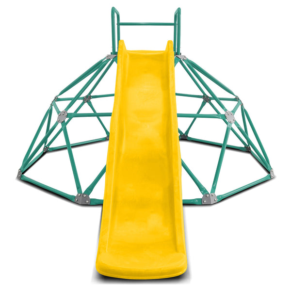 Lifespan Kids Summit 2.0m Dome Climber & 1.8m Slide (Yellow) Awezingly