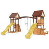 Lifespan Kids Armadale Swing Set & Play Centre with Two 2.2m Slide (Yellow)