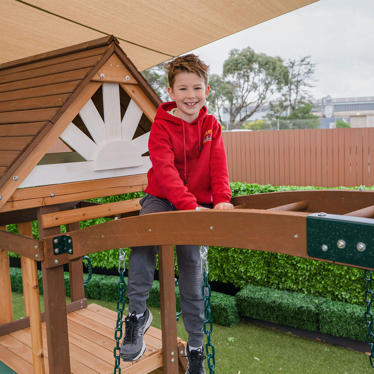 Lifespan Kids Armadale Swing Set & Play Centre with Two 2.2m Slide (Yellow) Awezingly