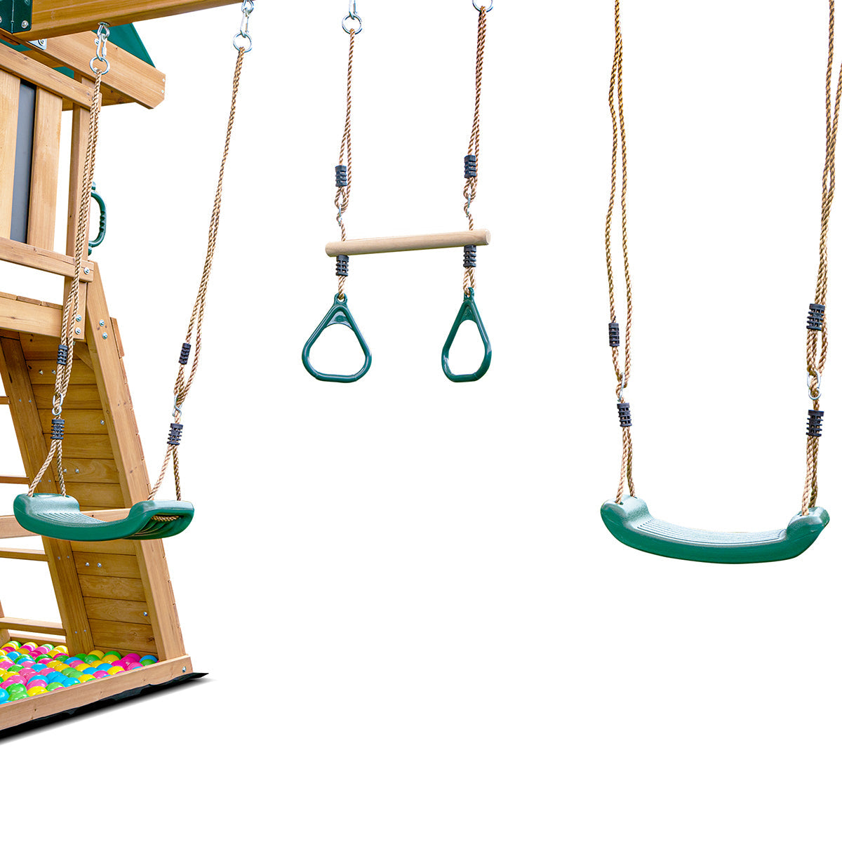 Lifespan Kids Birmingham Swing Set & Play Centre with 2.2m Slide (Blue) Awezingly