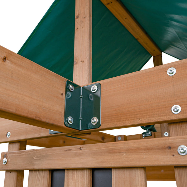 Lifespan Kids Birmingham Swing Set & Play Centre with 2.2m Slide (Blue) Awezingly