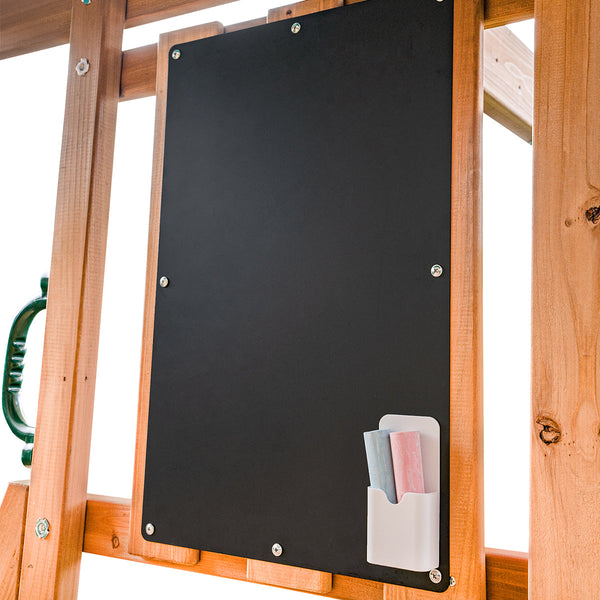 Lifespan Kids Birmingham Swing Set & Play Centre with 2.2m Slide (Pastel Blue) Awezingly