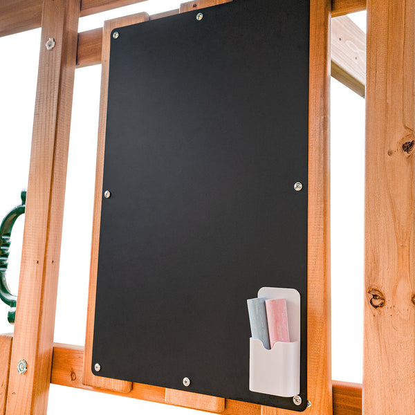 Lifespan Kids Birmingham Swing Set & Play Centre with 2.2m Slide (Pastel Green) Awezingly