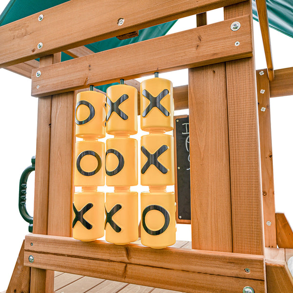 Lifespan Kids Birmingham Swing Set & Play Centre with 2.2m Slide (White) Awezingly