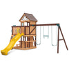 Lifespan Kids Coventry Swing Set & Play Centre with 2.2m Slide (Yellow)