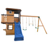 Lifespan Kids Darlington Swing Set & Play Centre with 2.2m Slide (Blue)
