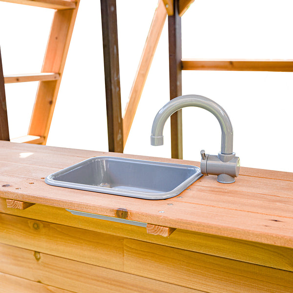 Lifespan Kids Darlington Swing Set & Play Centre with 2.2m Slide (Yellow) Awezingly