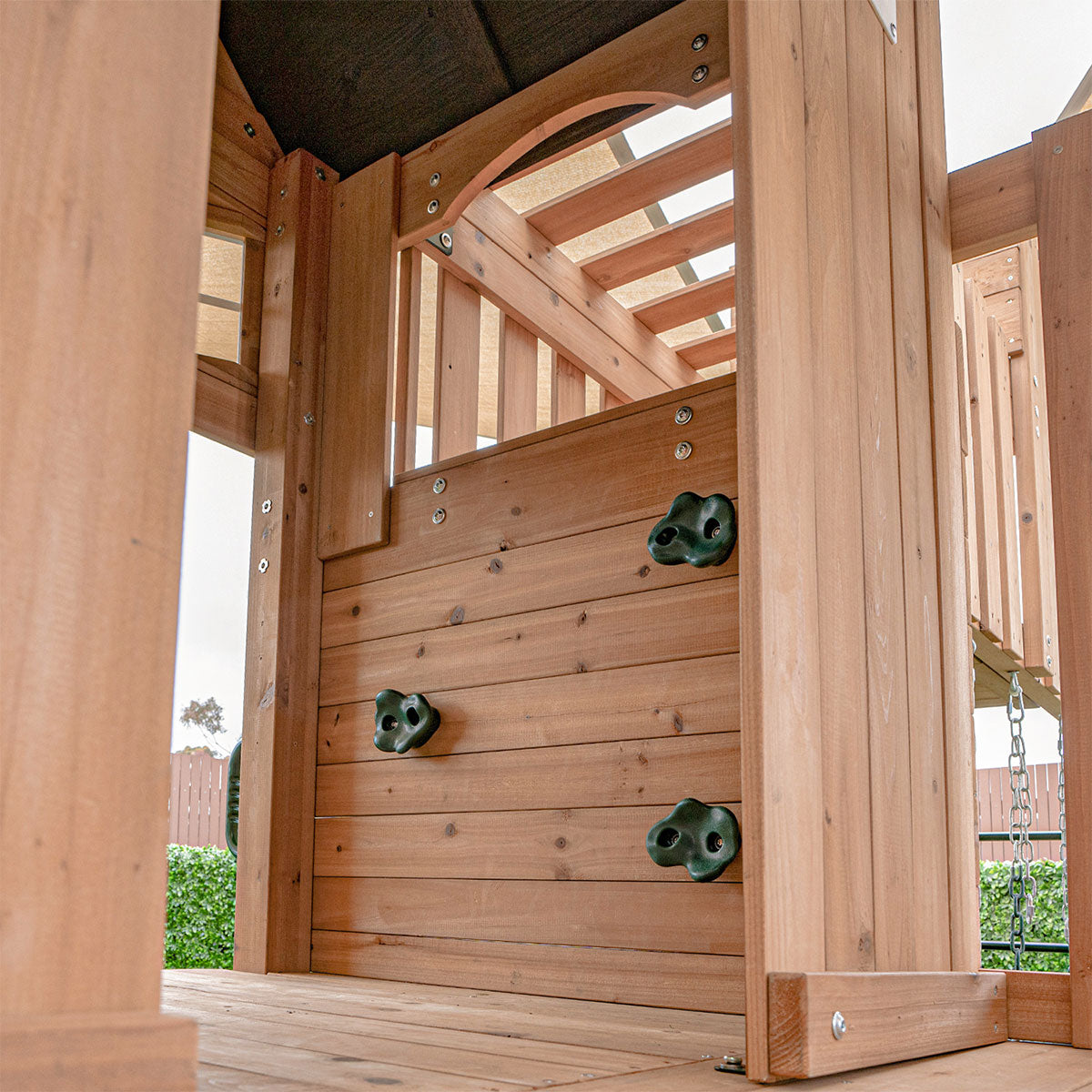 Lifespan Kids Kensington Swing Set, Monkey Bars & Play Centre with 2.2m Slide (Pastel Blue) Awezingly