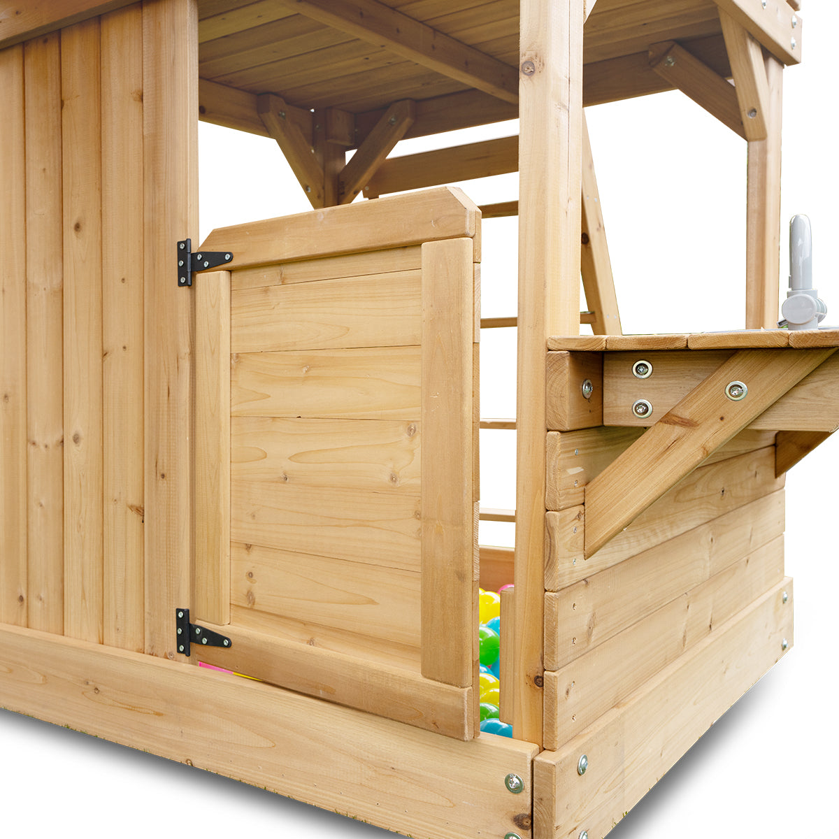 Lifespan Kids Montrose Swing Set & Play Centre with 2.2m Slide (Pastel Green) Awezingly