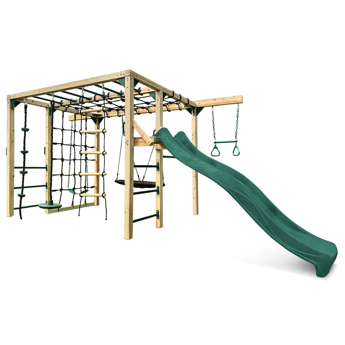 Lifespan Kids Orangutan Climbing Cube Jungle Gym Play Centre + Green Slide Lifespan
